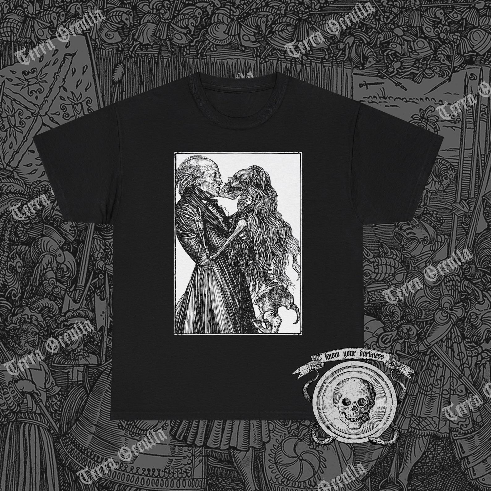 Vision of Sin Shirt, Edmund Sullivan, Lovers, Dark Academia 4XL