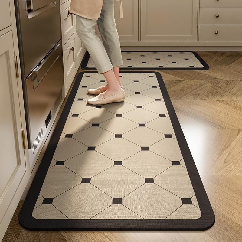 Living Room Non-Slip Kitchen Carpet Long Strip Carpet Kitchen Mat Carpet Entrance Door Mat Home Decoration