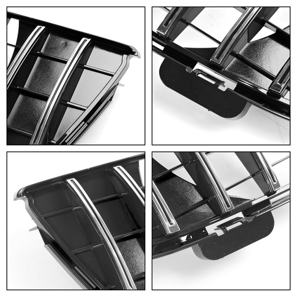 GT Frontstoßstangengitter Grill Passend für Mercedes Benz GL-Klasse X164 2007-2009 Chrom
