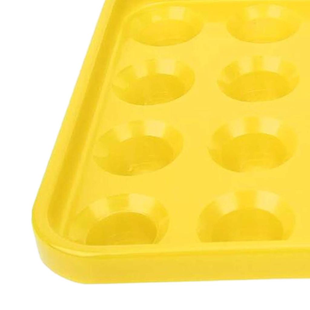 Pool Ball Tray Billiard Ball Holder Tray, Snooker Ball Carrying Tray, Pool Table Accessories for 16 Billiard Ball Storage