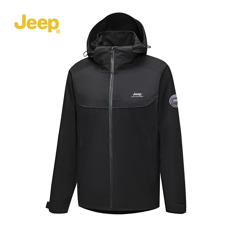 JEEP Unisex Single-Layer Outdoor Jacket 2XL