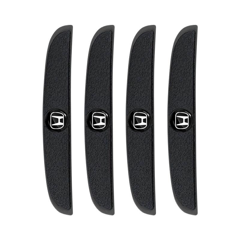 4Pcs Car Door Anti-Collision Strip Rearview Mirror Protection Sticker for Honda Mugen Power Honda Civic Accord CRV Hrv Jazz