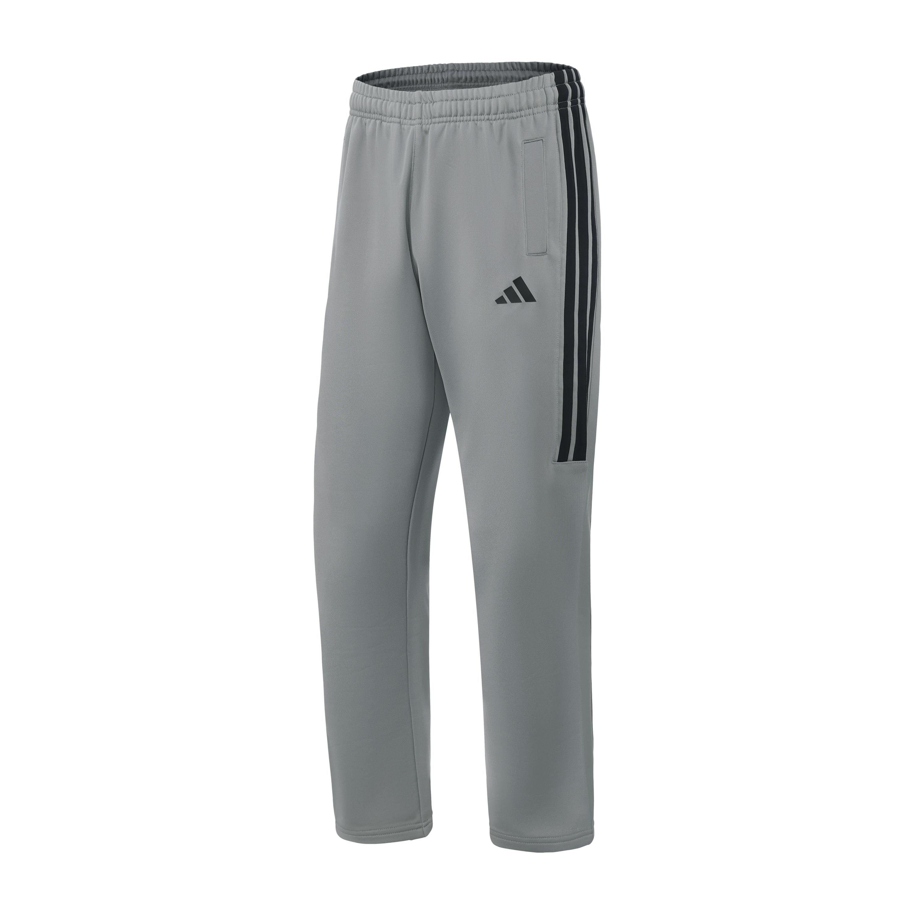 Adidas Бокс Логотип Боковая полоса Эластичные Ретро Прямые вязаные спортивные брюки Унисекс Низ Темно-серый TR30PR1BX-GYB M