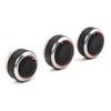 3Pcs Car Air Conditioning Heat Control Knob A/C Switch for VW POLO 9N 9N3 6R 2004 2005 2006 2007 2008 2009 2010 2011 2012 2013