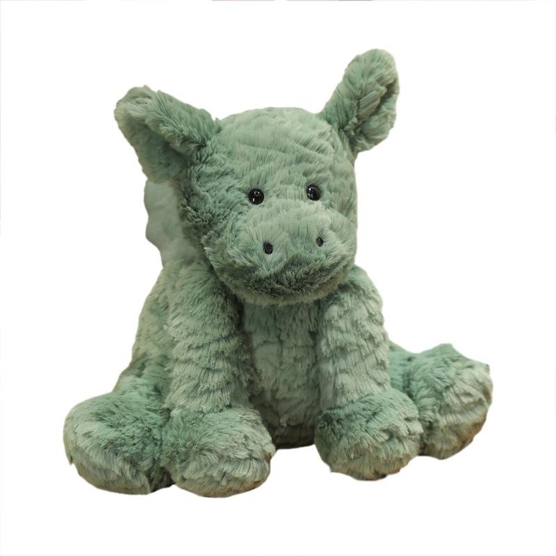 New Jelly Wave Fox Green Dragon Monkey Plush Cute Toy Doll