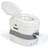 Portable Toilet Wheels Chemical Toilet 24L Camper, Camping, Motorhome Briebe Camp Comfort Plus WC1196W White