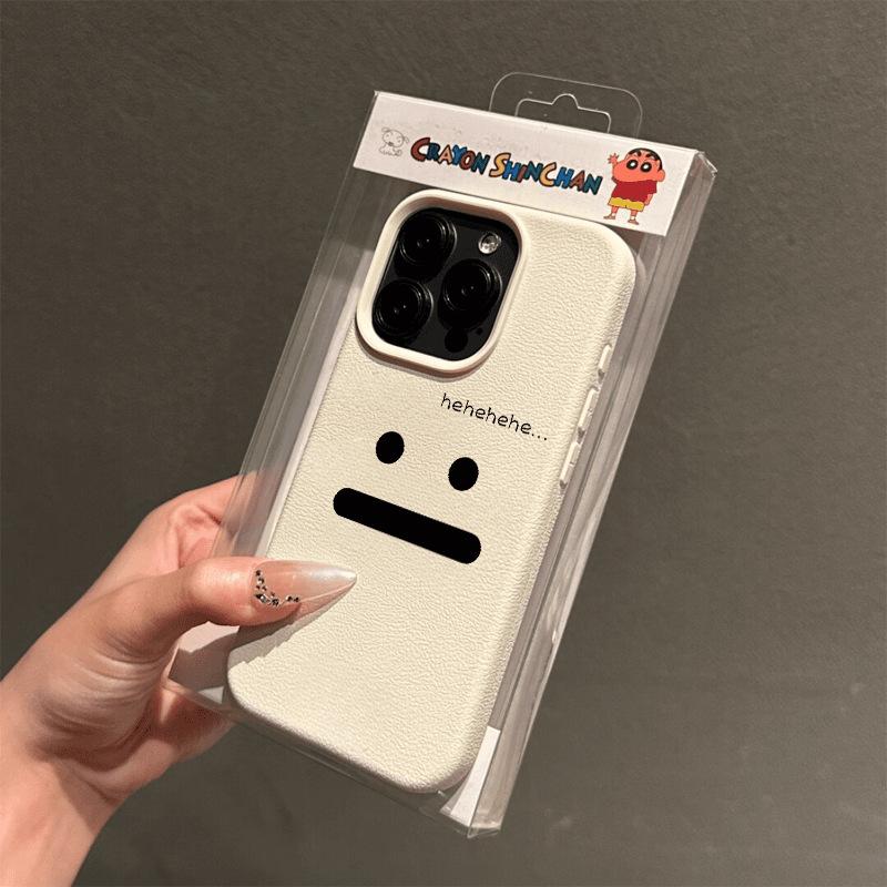 Skin Texture Speechless Expression for IPhone15promax for Apple 16pro Mobile Phone Case 14/13/12/11 New Style