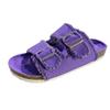 Women's Roman Shoes Solid Color Flat Flip-flop Beach Shoes Plus Size Sandals