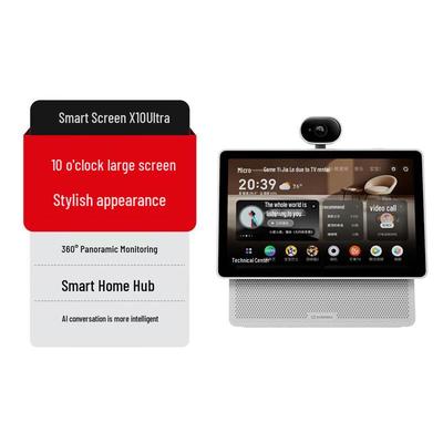 Xiaodu Smart Display X10 Ultra AI-høyttaler CN-plugg (adapter inkludert)
