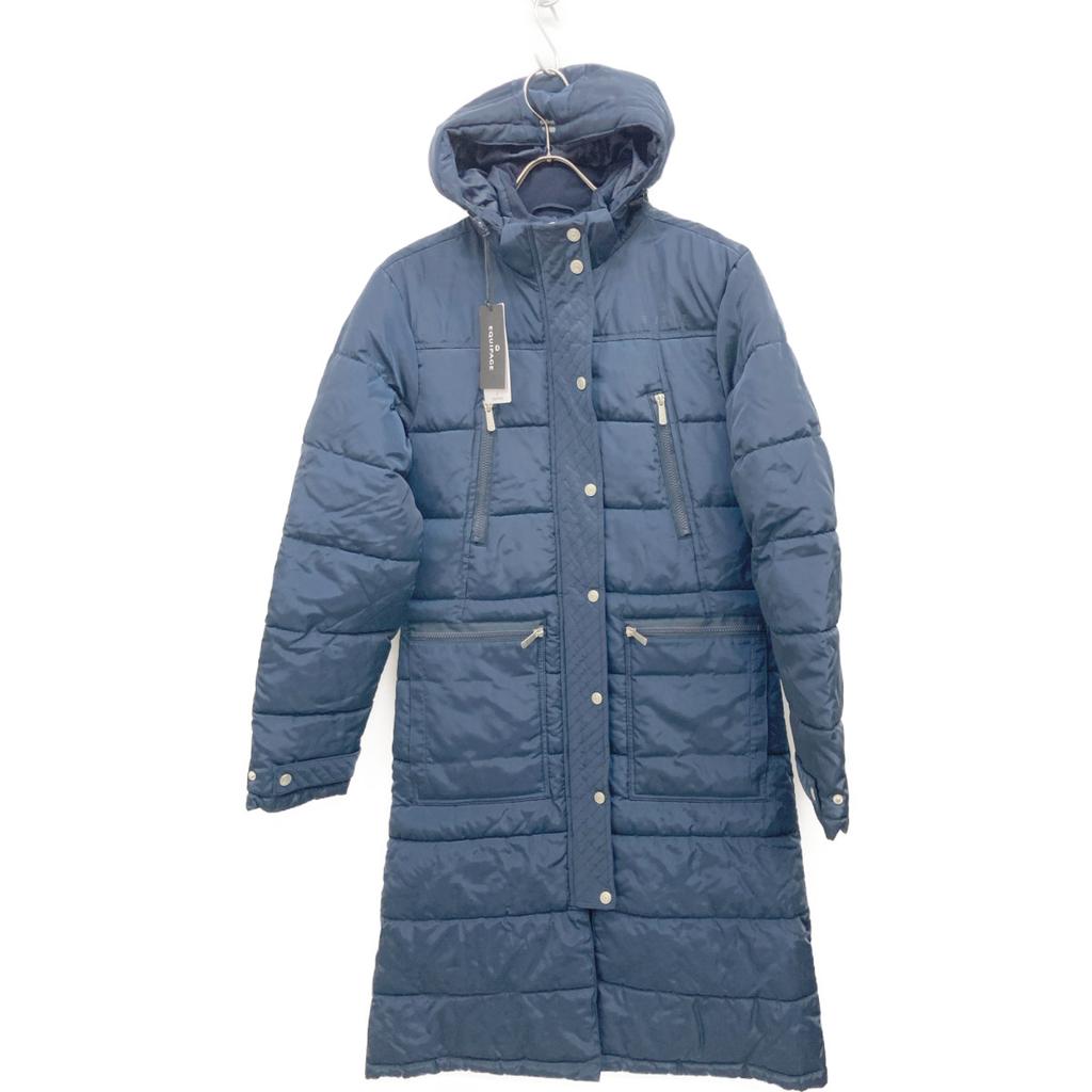 La Vertite 100003014 Navy Long Down Jacket Jacket M NavyUsed