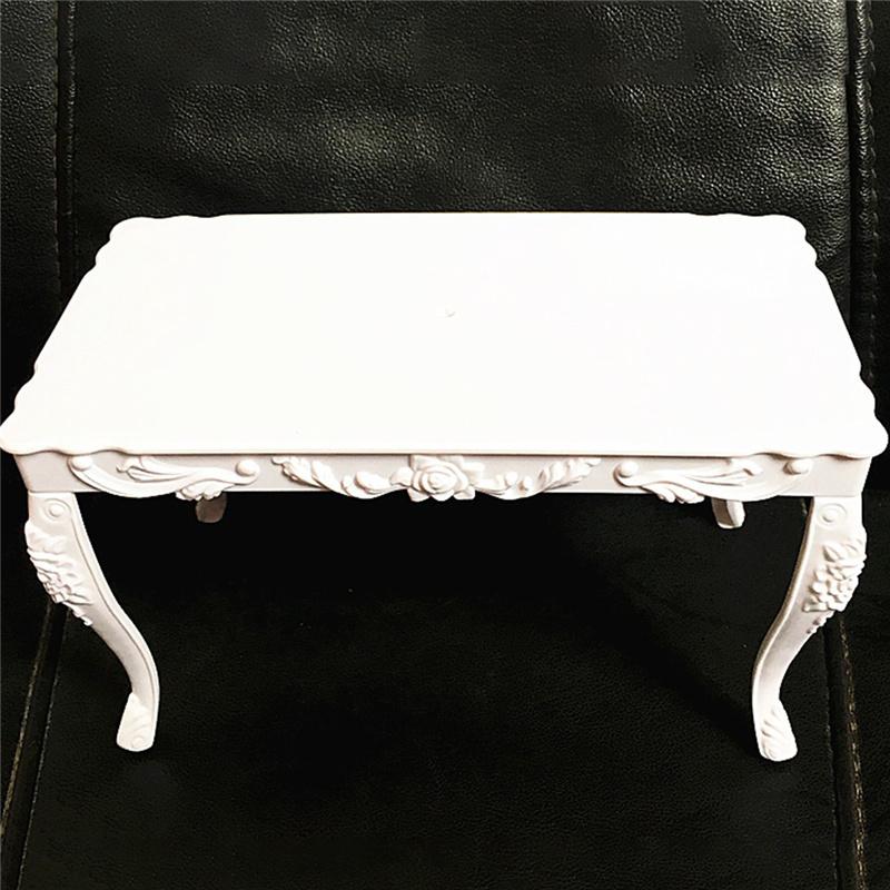 Dining&Office Chair Table Furniture Set for Dollhouse Toys Asseccories Kitchen Food Miniature Kids Gift Classic Toy