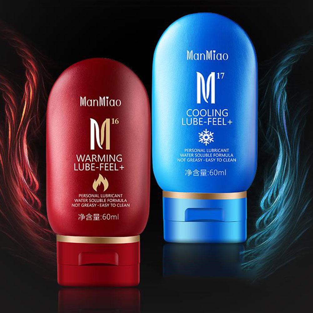60ml Cooling Water Soluble Formula Sex Lubricant Vagina Anal Lubricating Gel