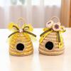 Bee Skep Honeycomb Festive Decor In Jute Material For Celebrations And Parties