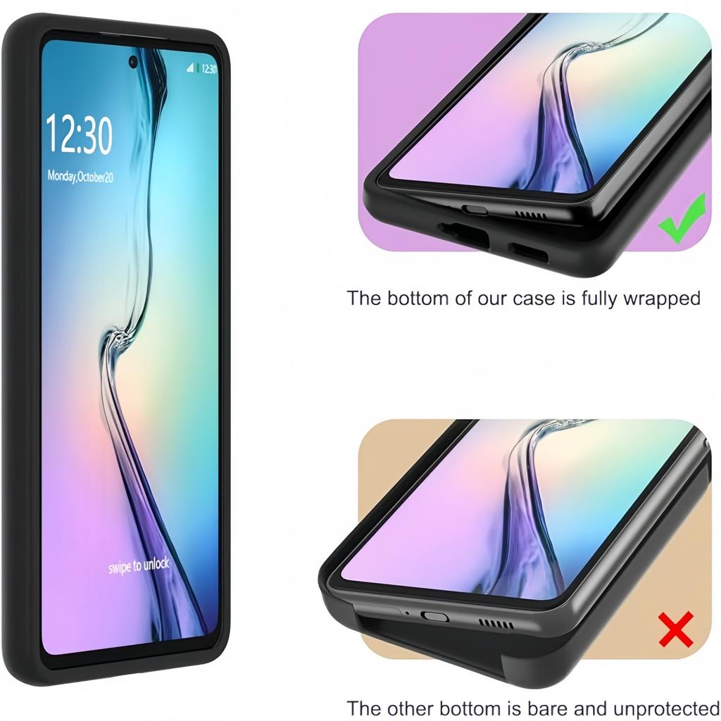 Funda Protectora de Silicona Líquida a Prueba de Golpes de Color Sólido Moda Noble para Samsung Galaxy A53 5G