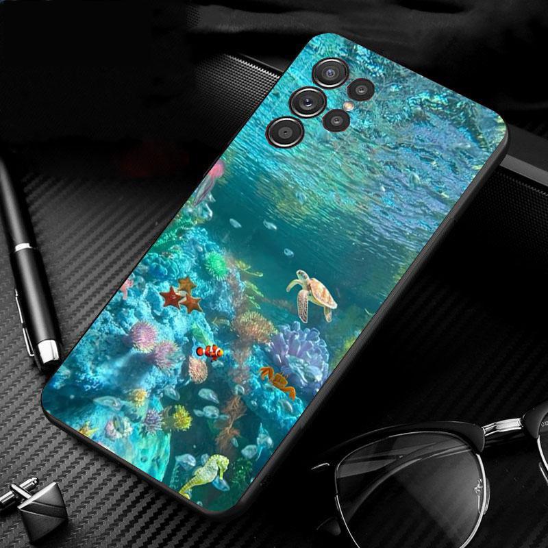Telefoonhoesje Voor Samsung Galaxy S26 S25 S24 S23 S22 Ultra S23 S22 S25 Plus S24FE S23FE S26Edge Zee Zomer Dolfijn Haai Schildpad S26 Edge