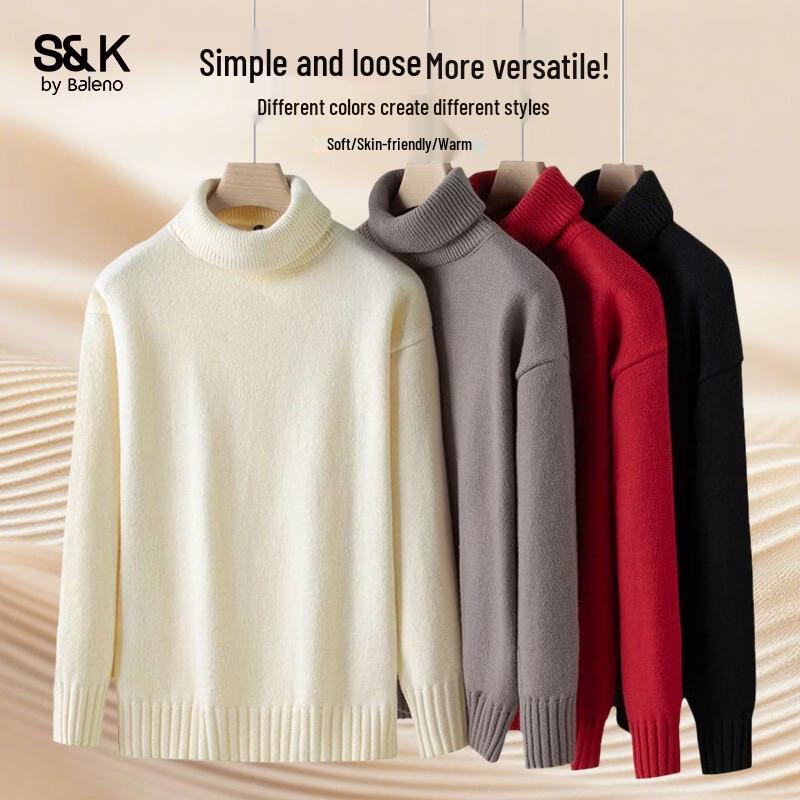 Baleno Men s S&K Series Turtleneck Sweater M