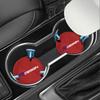 szwdr4 Car Anti-slip Pad Water Cup Holder Mat Bottle Auto Badge For Volvo Rdesign T6 AWD C30 C70 S40 S60 S70 S80 S90 V40 V50 V60 V70