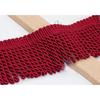 6Yards/Lot Silk Tassel Fringe Shiny Quality Lace Ribbon Trim 10CM Long Braid Tassel Rope Sewing Garment Shoes Bag Gold Fringes