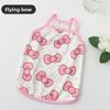 Cat Clothes Summer Through Pet Sling Vest Pet Clothing Dog Puppy Summer Sling Vest