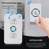 Smart Wireless Long-Distance Remote Control Doorbell for Elderly with Large Volume