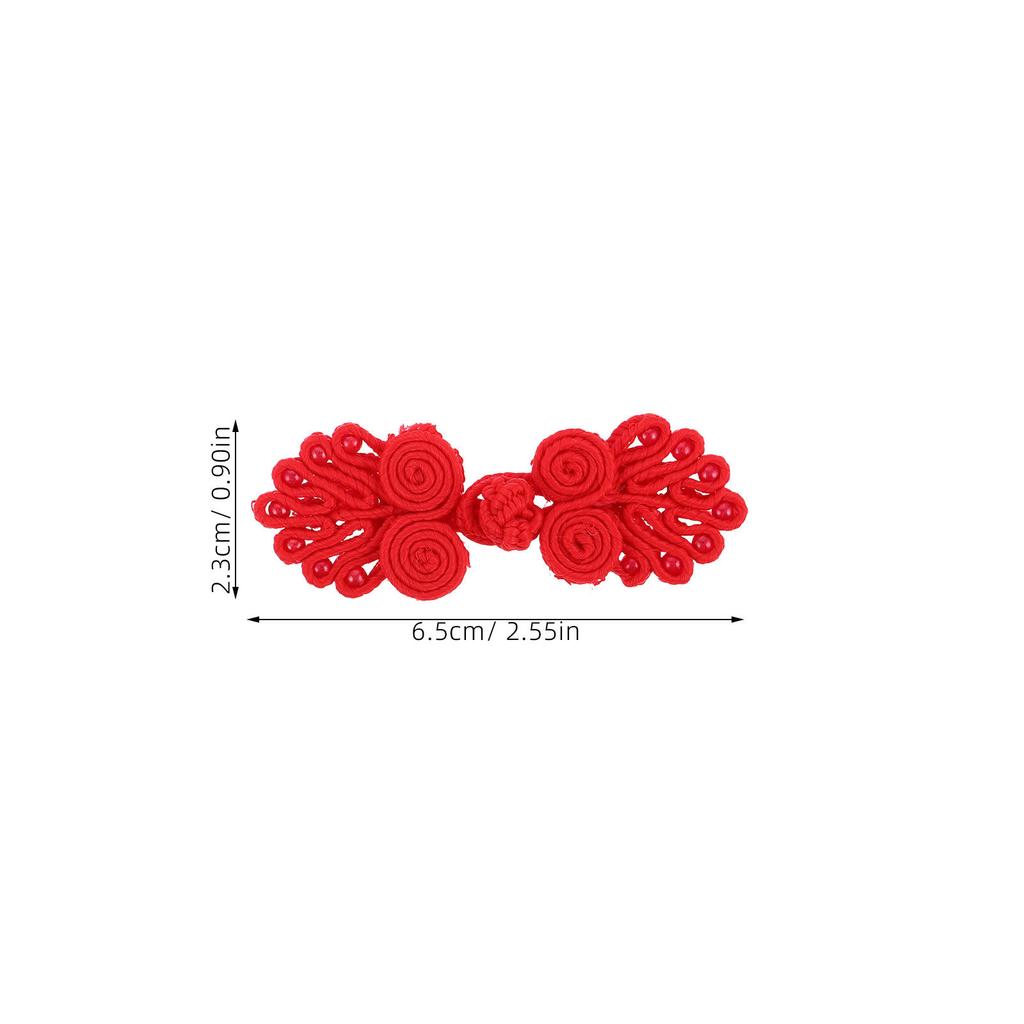 10pcs Cheongsam Buttons Chinese Style Cloth Buttons Handmade Knot Fasteners For Clothing Bags Diy Decorative Accessories Sewing