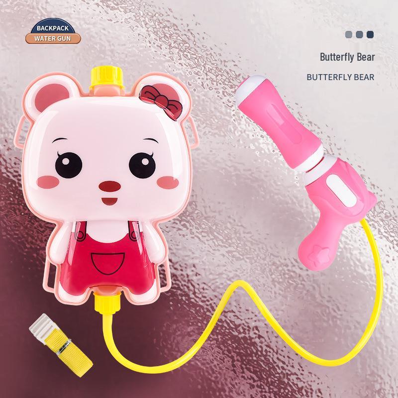 Large Capacity Water Backpack Gun for Children - Interactive Kindergarten Toy