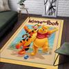 1pz Tappeto con Fantasia Winnie the Pooh Tappeto da Area Tappeto Antiscivolo Lavabile a Mano Tappetino per Pavimento Adatto per Soggiorno Camera da Letto Decorazioni per la Casa Decorazioni per la Stanza
