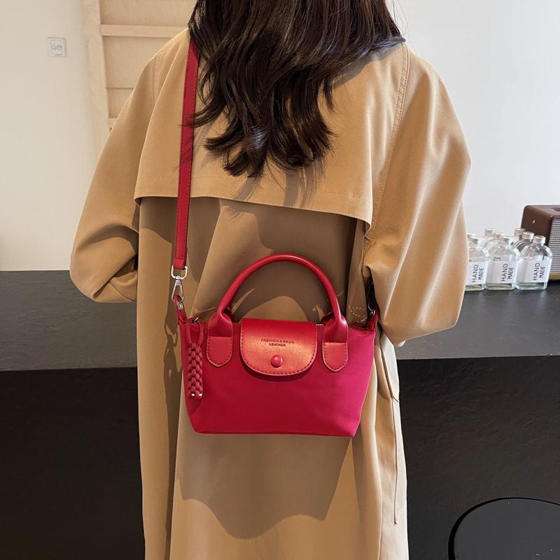 Modische Leichte Einfache Damen Schultertasche, Große Kapazität Langlebige Klassische Damen Umhängetasche Knödel-Tasche, Alle Jahreszeiten