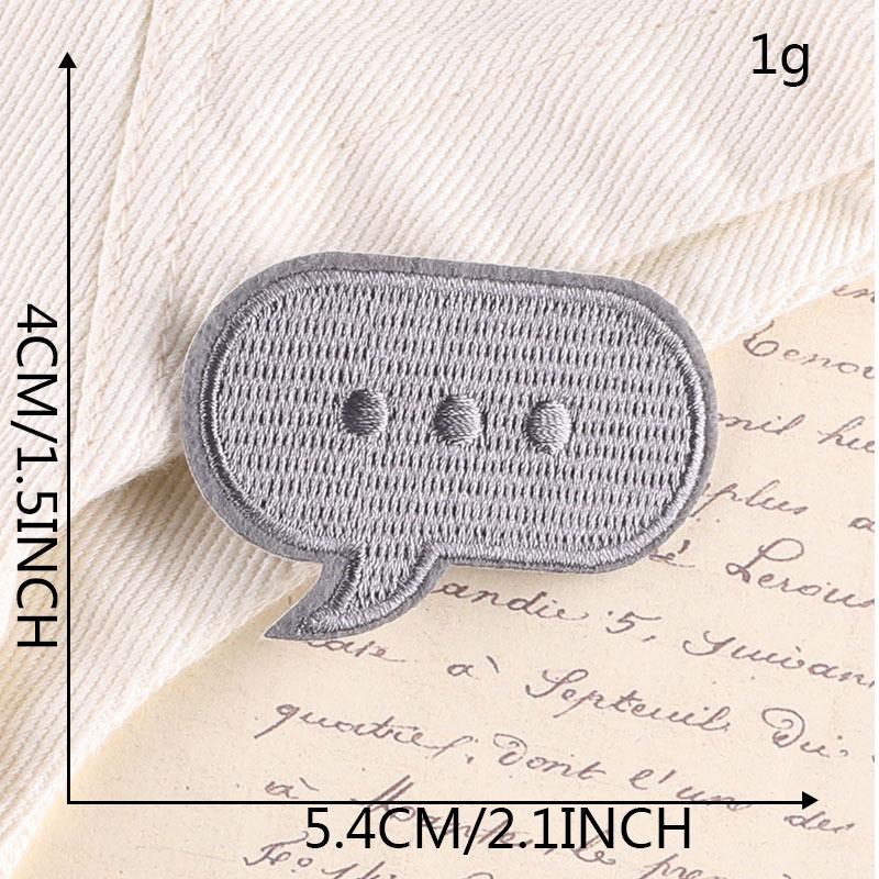 Duoku DIY Stick-Embleme zum Aufbügeln für Bekleidungszubehör