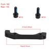 For Zoom XTECH HB100 Hydraulic Disc Brake Adapter 140/160/180mm Bracket Mount Bicycle Scooter Front Rear Caliper Parts