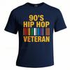 Unisex Summer Teenagers Tshirt 90s Hip Hop Veteran Rainbow Bars Short Sleeve Travel ONeck Tshirt Summer Cotton Men Tshirt