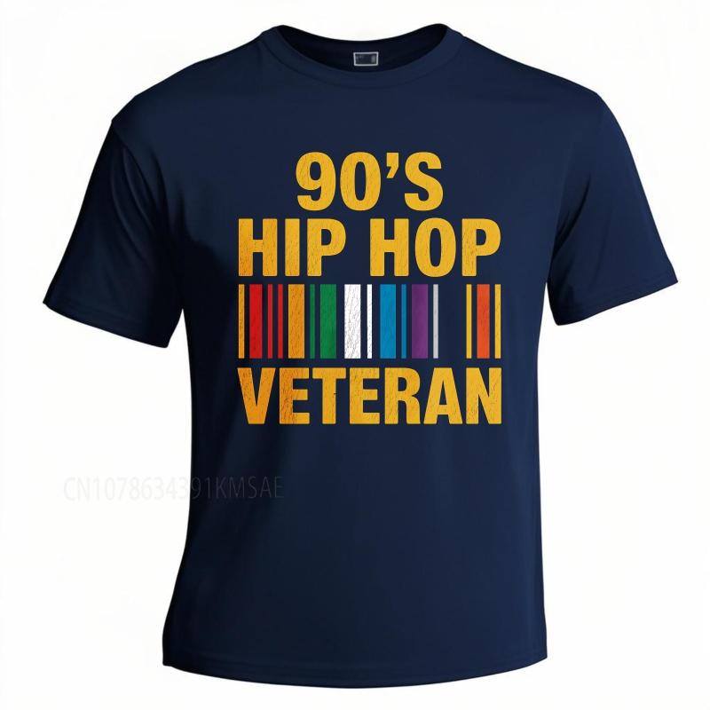 Unisex Summer Teenagers Tshirt 90s Hip Hop Veteran Rainbow Bars Short Sleeve Travel ONeck Tshirt Summer Cotton Men Tshirt