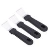 10Pcs Defrosting Shovel Efficient Cleaning Anti Slip Handle Hanging Hole Ice Scraper Deicing Tool for KitchenBlack