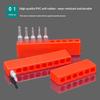 1Pcs 4-32 Hole 1/4 Holder Screwdriver Storage Box Hex Shank Screwdriver Plastic Screwdriver Storage Screwdriver Bit Holder