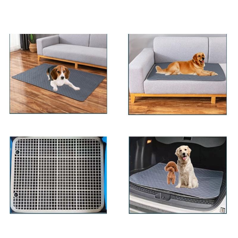 Washable Dog Pee Pads Great Urine Absorption Puppy Pee Pad for Dogs Playpens
