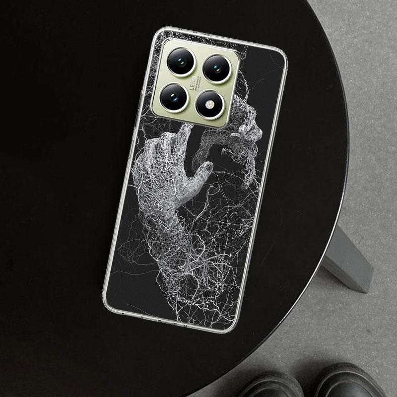 Autumu X Ray Hand Bones Phone Case Cover for Xiaomi Redmi Note 15 14 13 12 11 Pro Plus 14S 12S 11S 11T 11E 10S 10 Customized Fun