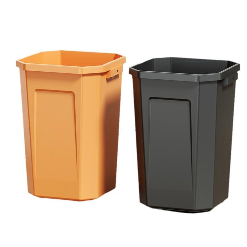 Extra Large Household Trash Bin with Lid for Kitchen, Bathroom, Hotel, or Outdoor Use