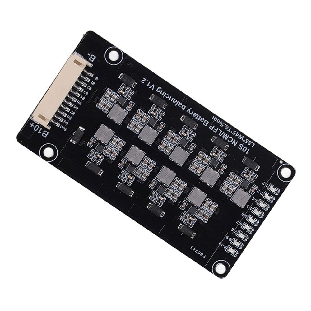 Inductive 10S Battery Balancer 1.2A Adjacent Equalization Battery Active Equalizer 2.0V - 4.5V Ultra Low Internal Resistance