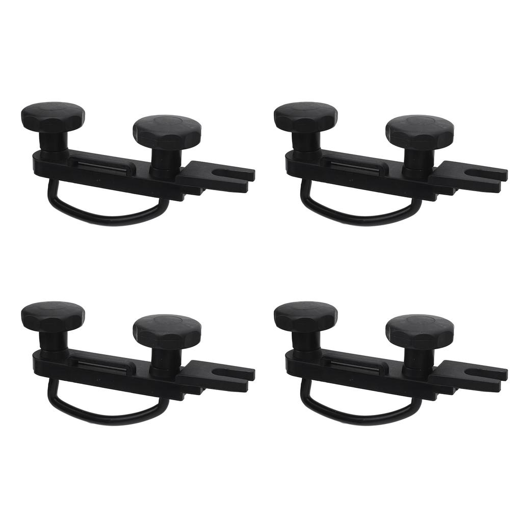 23PCS Roof Box U Bolt Clamps Stainless Steel Rooftop Cargo Carrier Rack Bolts Universal Car