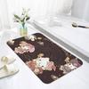 Cute Anime Kuromi Floor Mats Home Laundry Rug Carpet For Living Room Decor Lounge Area Anti-slip Foot Mat Entrance Doormat