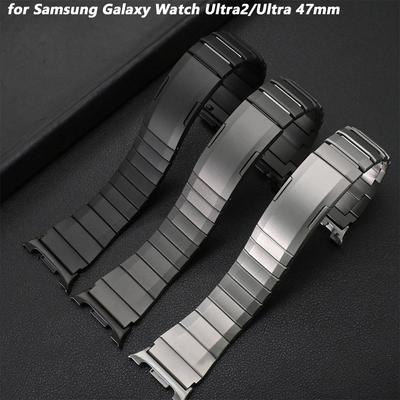 Stainless Steel Band for Samsung Galaxy Watch 8 44mm 40mm 8 Classic 46mm Ultra 2025 Strap for Galaxy Watch 7 6 5 4 FE 44mm 40mm