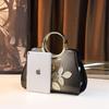 Gradual Change Flower Gold Powder Fashion Versatile Atmospheric Women'S Bags Versatile Portable Women'S Bags Light Luxury 7649