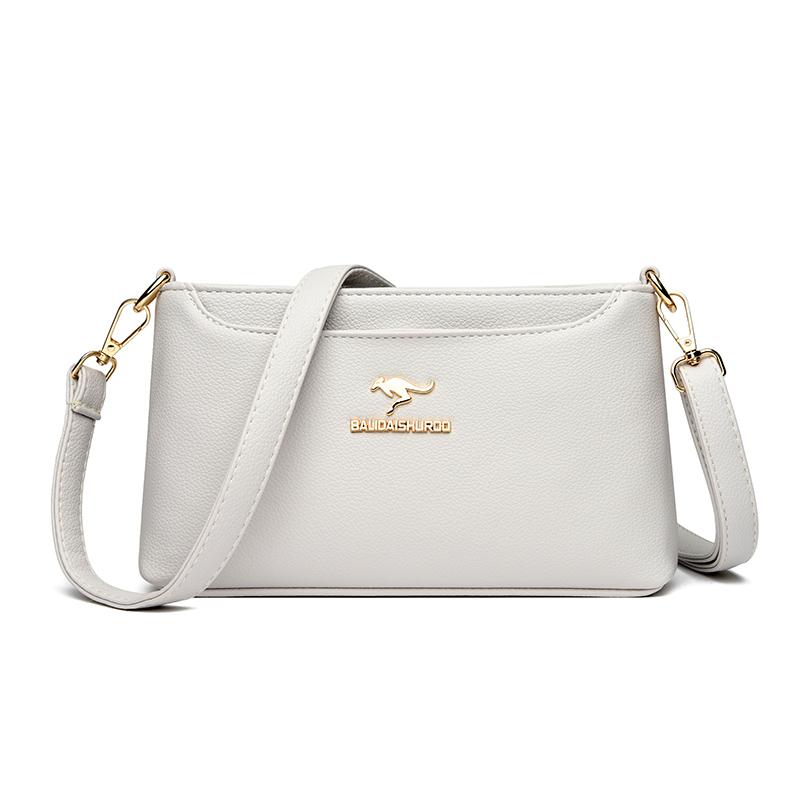 

Многослойная сумка через плечо из натуральной кожи для женщин Сумка Messenger через плечо