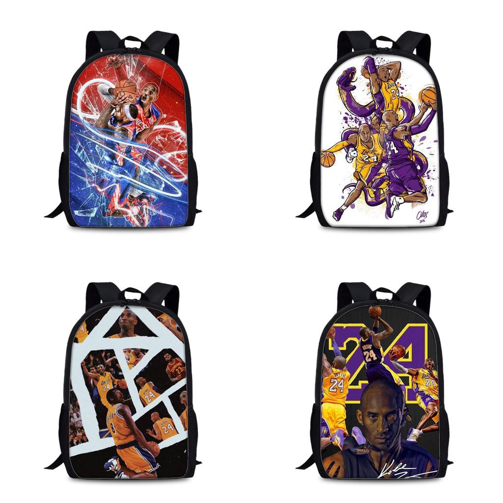 Kobe Bryant College Backpack With Nylon Material For Daily Use And Sports Activities
