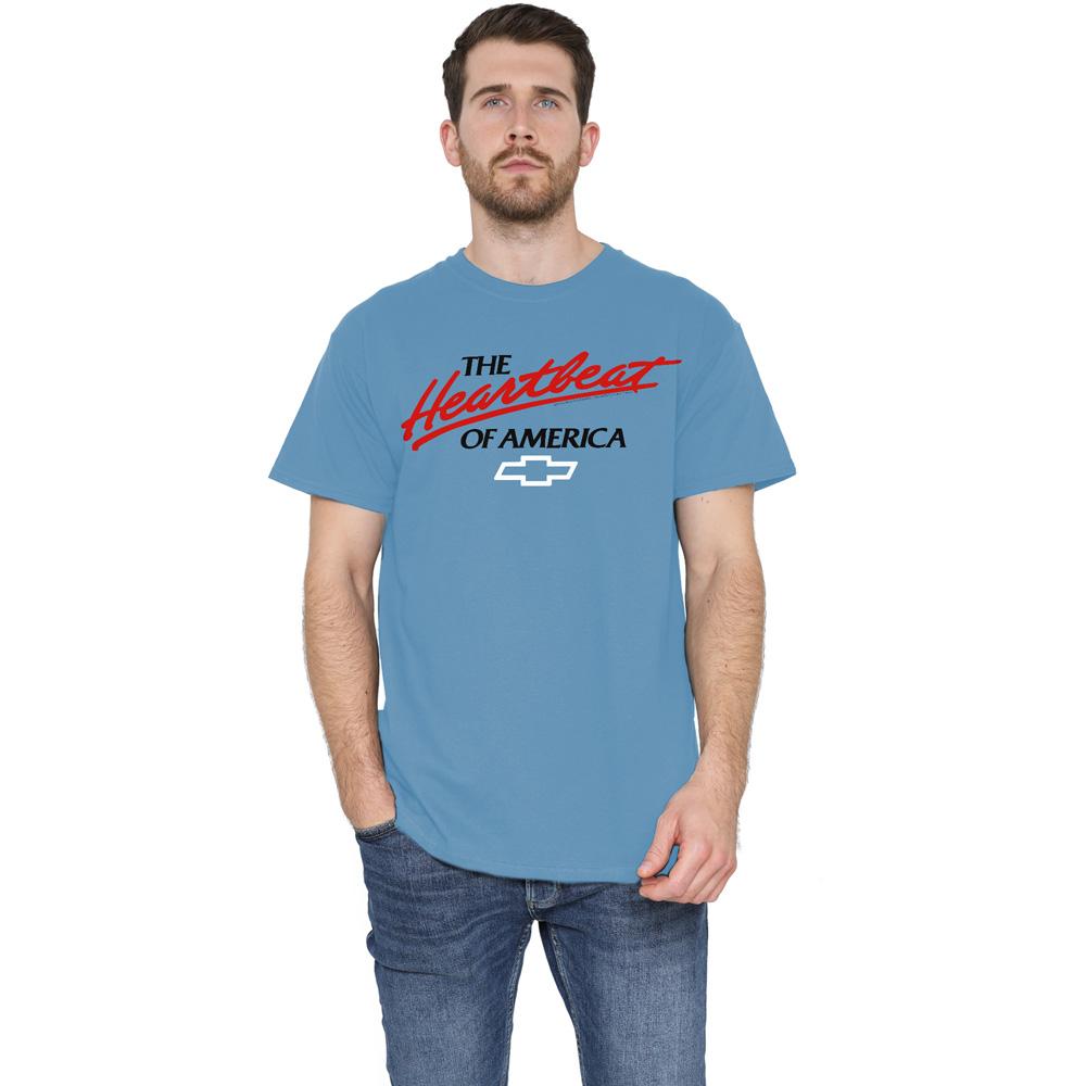 Chevrolet Unisex Adult Heartbeat Of America T-Shirt