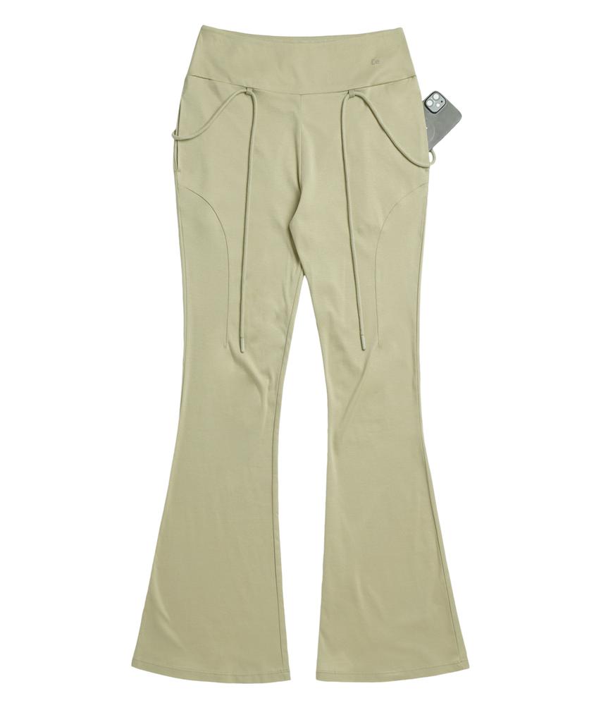 OJOS I:E Fluid Bootcut Pant 01 / Khaki