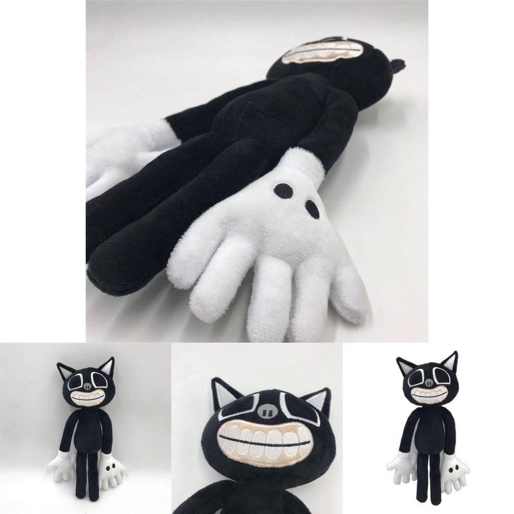 Siren Head Series Black Cat Plush Toy Soft Stuffed Doll Perfect For Horror Fans