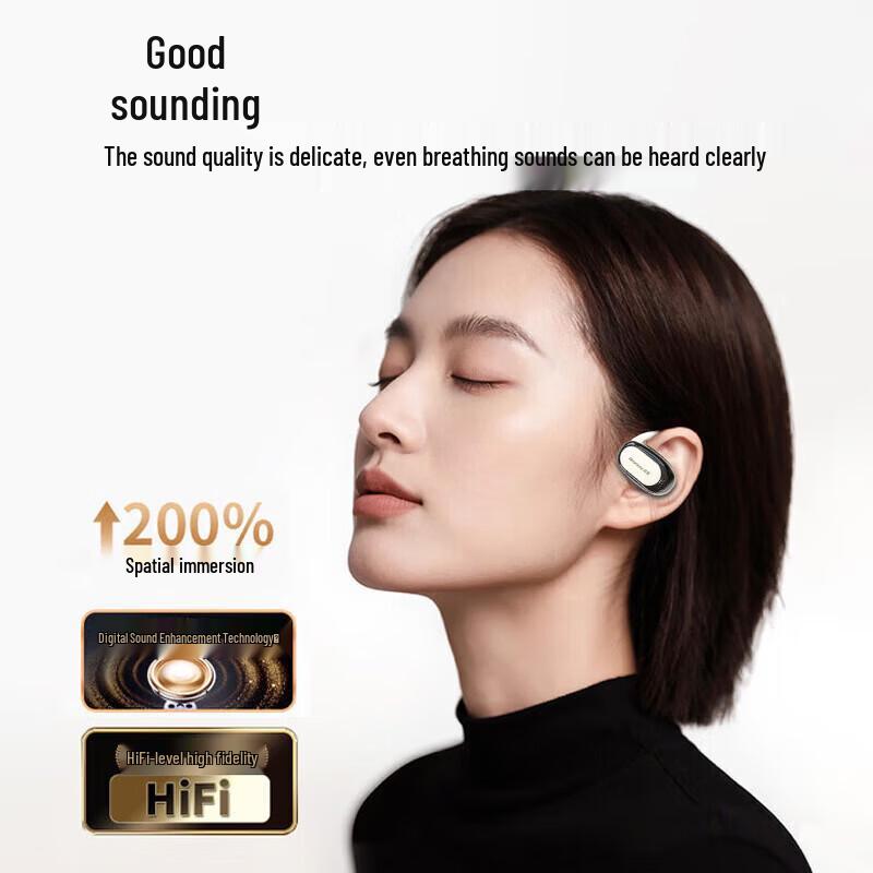 Newmine M16 AI Translation Ear-Hook Bluetooth Earphones