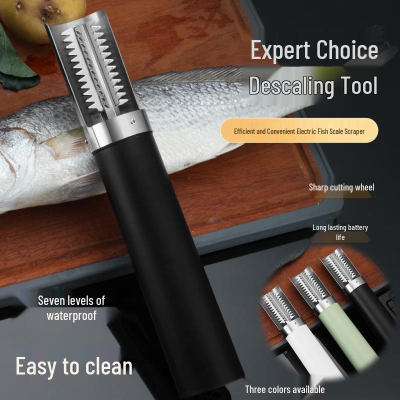 Household Electric Waterproof Rechargeable Fish Scaler Scraper