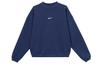 Sweatshirts Men's Marine Blue Crew Neck Moderate IR0107-410